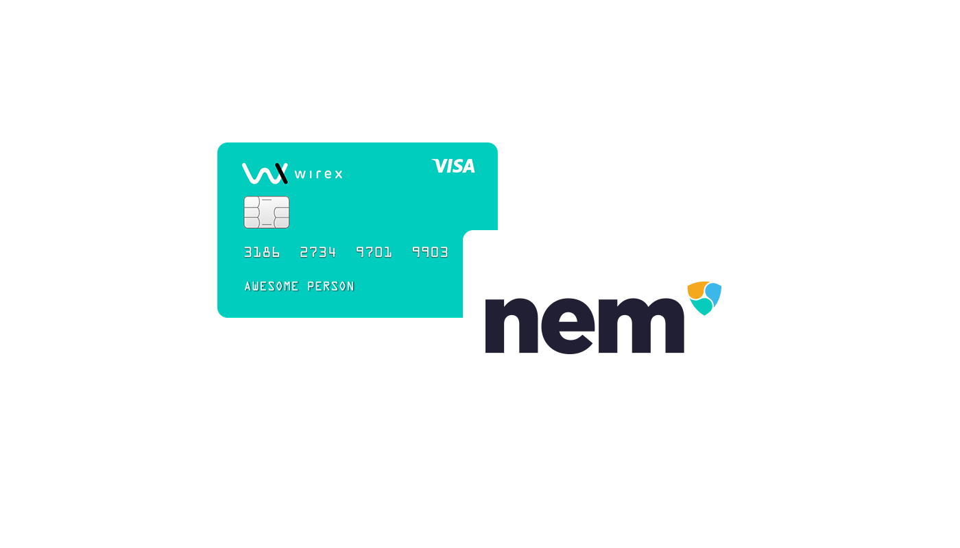 Use NEM / XEM with your Wirex debit card