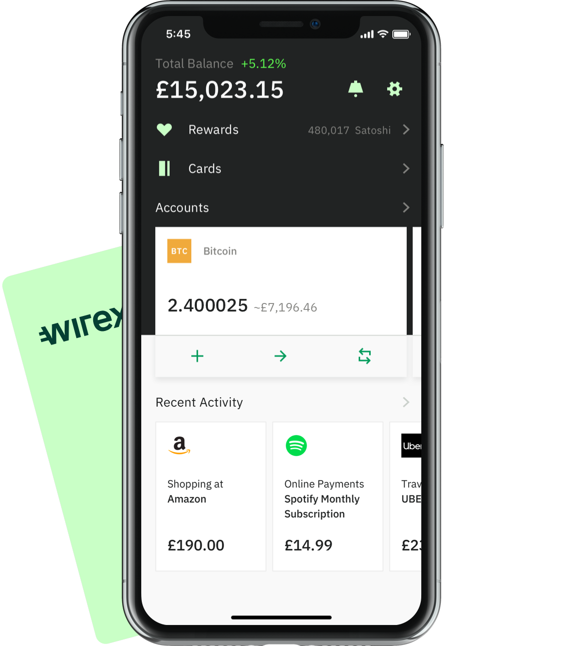 Wirex. Crypto-Friendly Currency Account