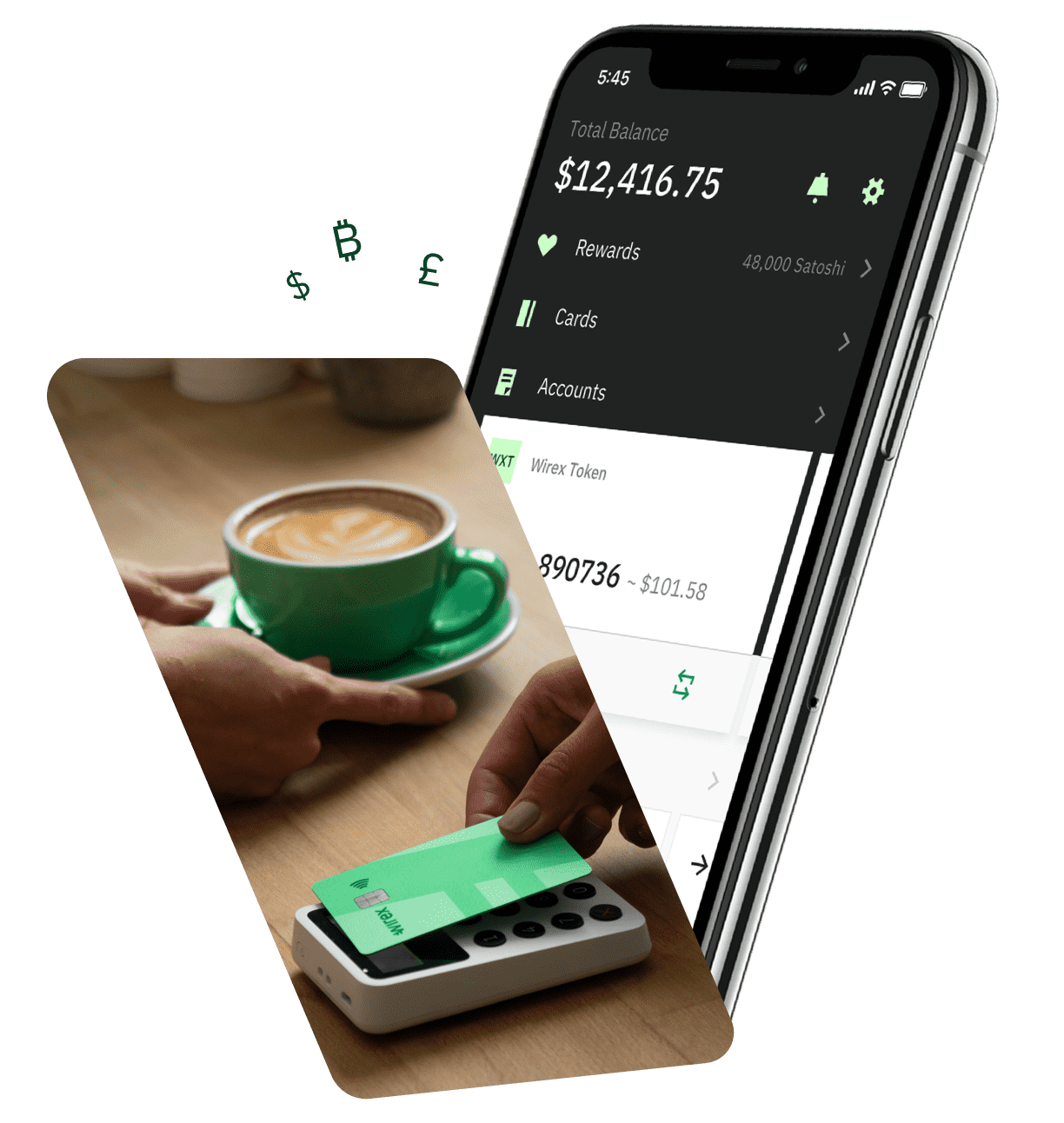 Crypto & Fiat MultiCurrency Accounts with Visa Card Wirex