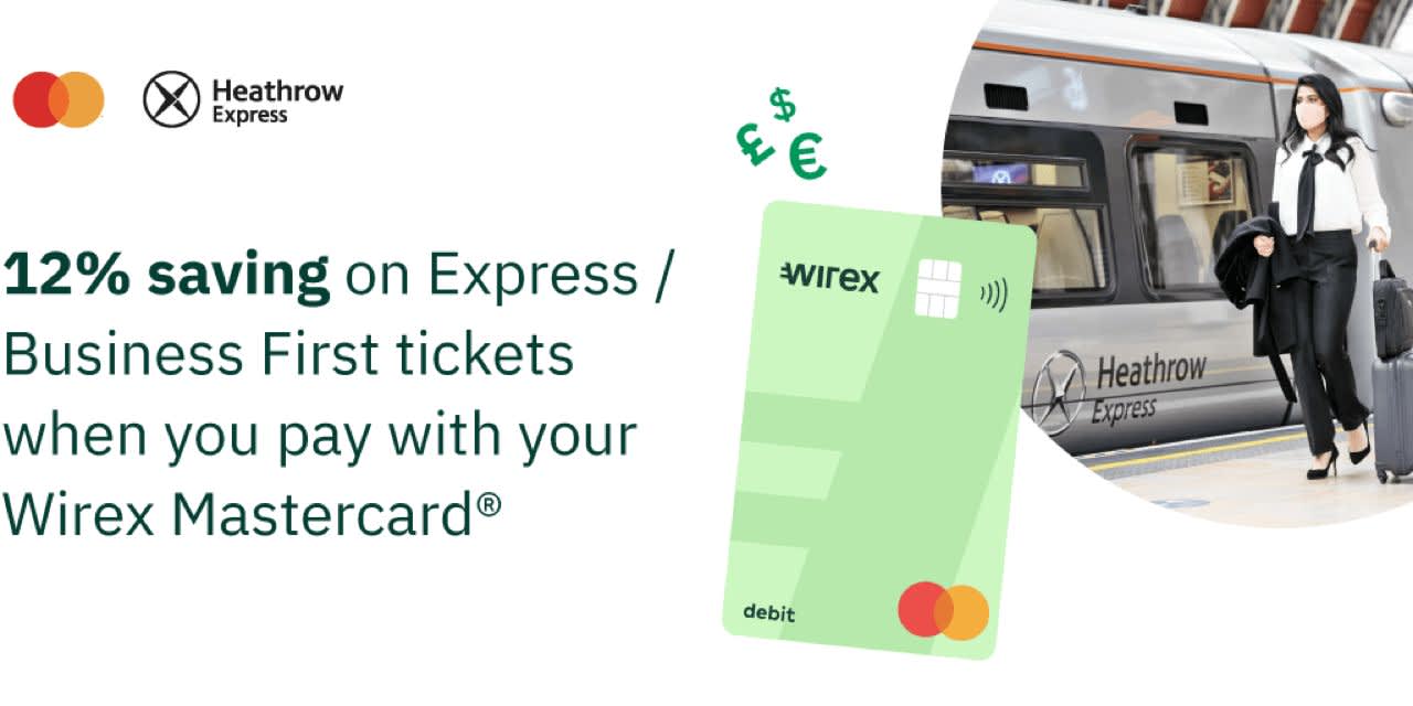 Heathrow Express: 12% saving on Express or Business First tickets
