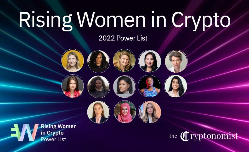 Winners of the Rising Women in Crypto Power List 2022 Announced