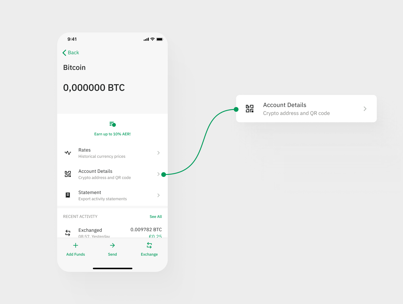 How to deposit crypto into your Wirex account