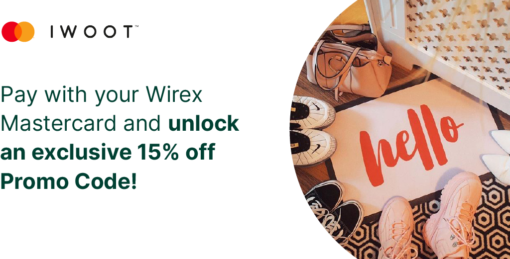 IWOOT™ 15% off with no minimum spend